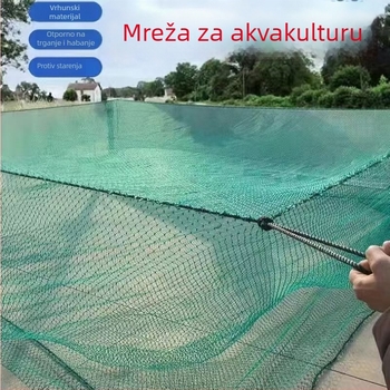 Najlon mreža za kavez s poklopcem za akvakulturu, 10 očiju