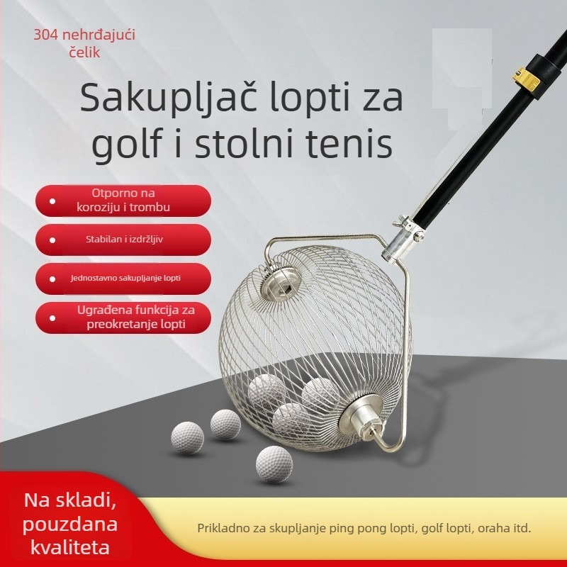 Hvatač lopti za golf – 304 nehrđajući čelik – Golf dodaci