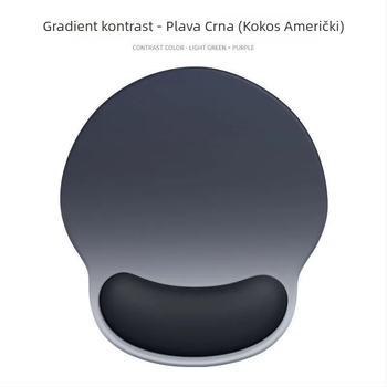 Podloga za zglob miša od memory pjene, mehanička obrada i prilagođene crteže