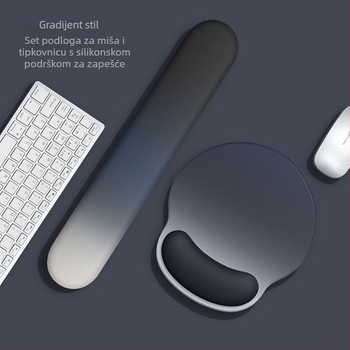 Podloga za zglob miša od memory pjene, mehanička obrada i prilagođene crteže