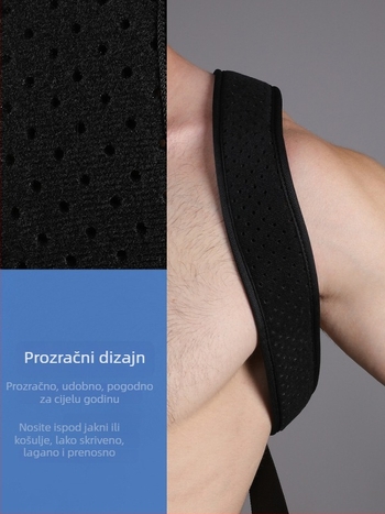 VBOSI Korset za držanje tijela za odrasle – prilagodljivo leđa, podrška ramena, poliestersko vlakno