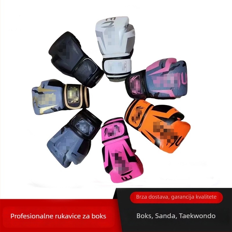Rukavice za boks za odrasle i djecu, Taekwondo trening, rukavice za borbu i sparing, unisex