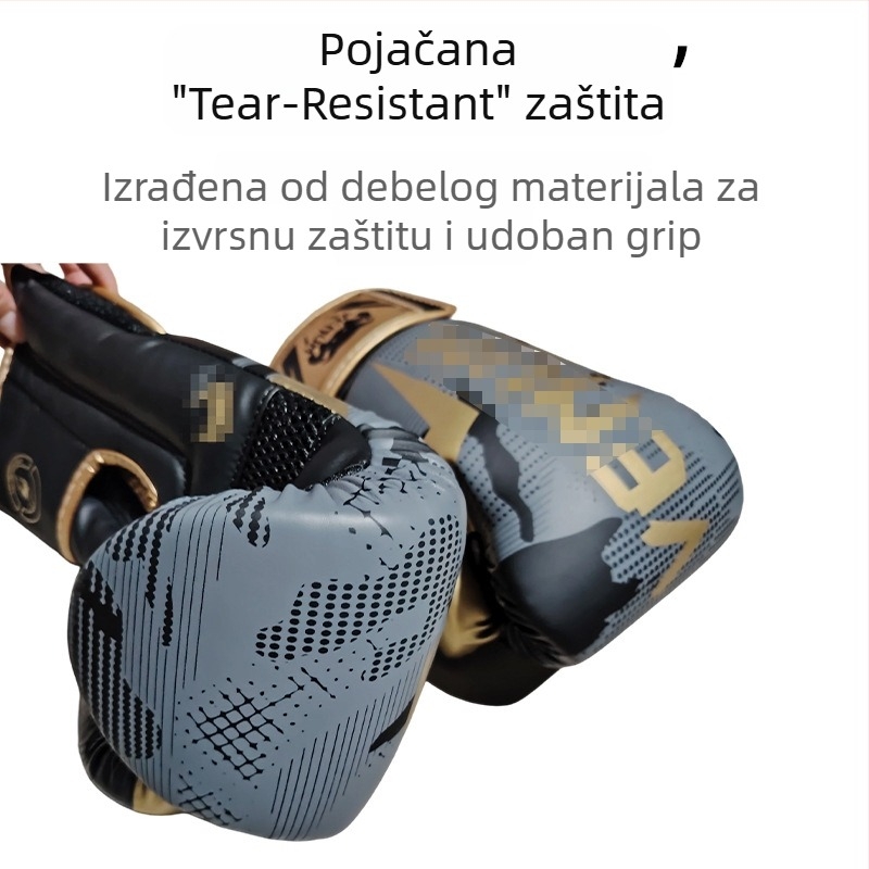 Rukavice za boks za odrasle i djecu, Taekwondo trening, rukavice za borbu i sparing, unisex