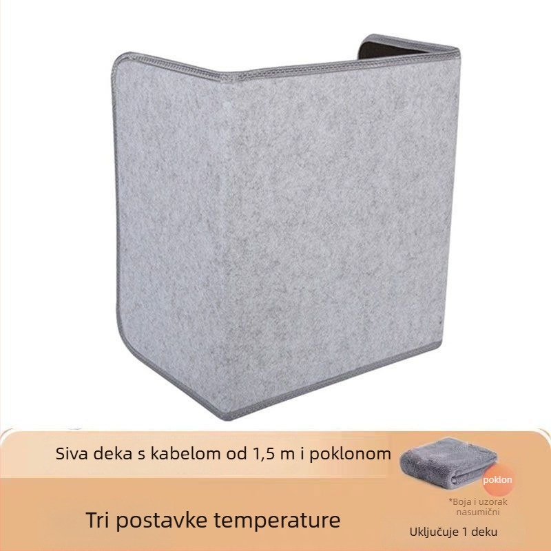 Grafenski grijač za noge ispod stola, energetska ušteda, ekološki prihvatljivo, zdravo grijanje