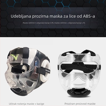 Boxerska kaciga JAWA, ABS materijal, vertikalni stil, nije namijenjena djeci