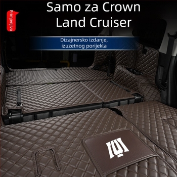 Toyota Crown Land Cruiser potpuno prostirku prtljažnika, modeli 2021–2024, SUV s 5/7 sjedala – dodatak za modifikaciju