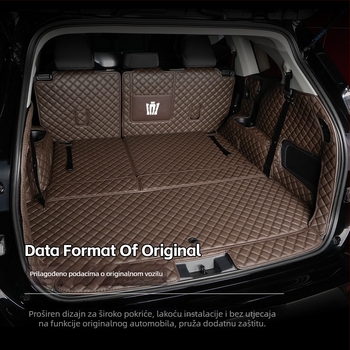 Toyota Crown Land Cruiser potpuno prostirku prtljažnika, modeli 2021–2024, SUV s 5/7 sjedala – dodatak za modifikaciju