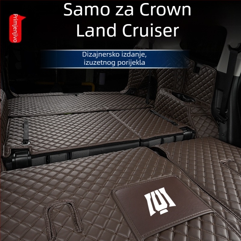 Toyota Crown Land Cruiser potpuno prostirku prtljažnika, modeli 2021–2024, SUV s 5/7 sjedala – dodatak za modifikaciju