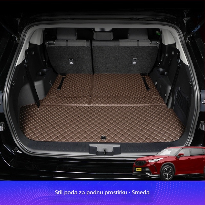 Toyota Crown Land Cruiser potpuno prostirku prtljažnika, modeli 2021–2024, SUV s 5/7 sjedala – dodatak za modifikaciju