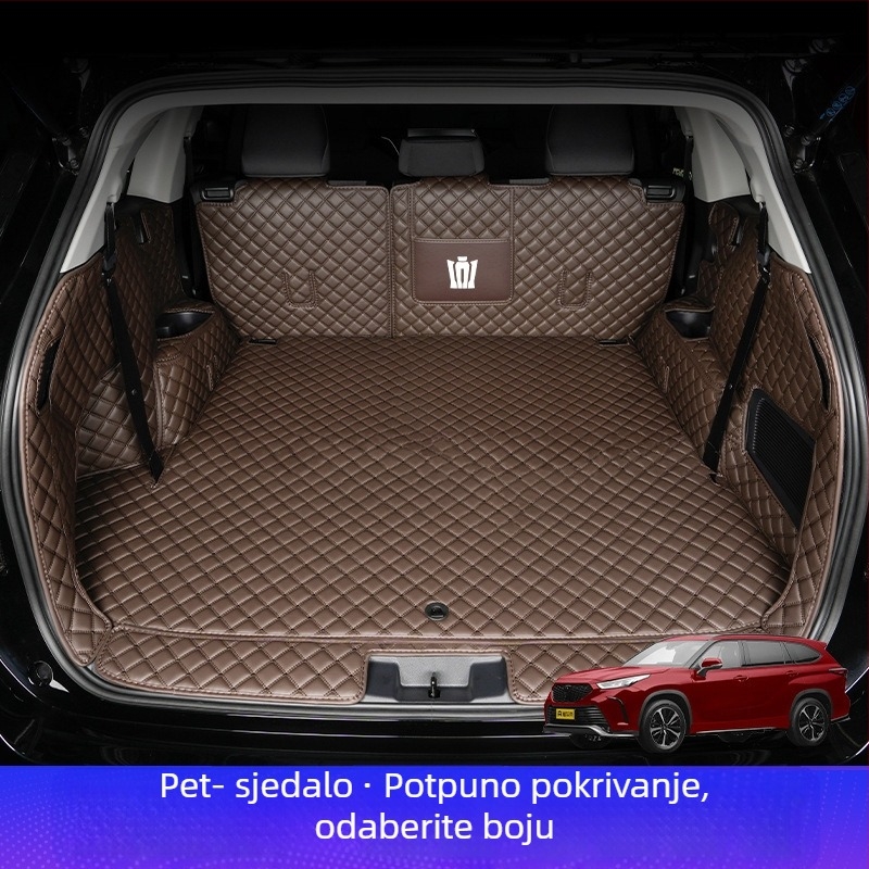 Toyota Crown Land Cruiser potpuno prostirku prtljažnika, modeli 2021–2024, SUV s 5/7 sjedala – dodatak za modifikaciju
