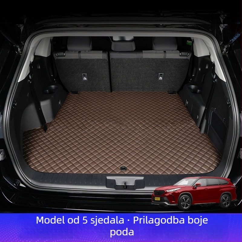 Toyota Crown Land Cruiser potpuno prostirku prtljažnika, modeli 2021–2024, SUV s 5/7 sjedala – dodatak za modifikaciju