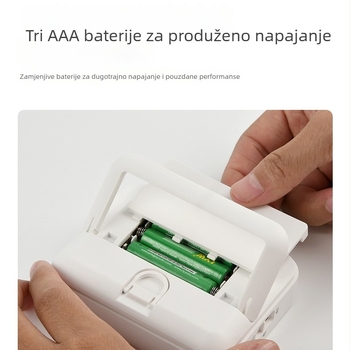 LED digitalni timer za odbrojavanje s alarmom i termometrom – baterijski kuhinjski timer