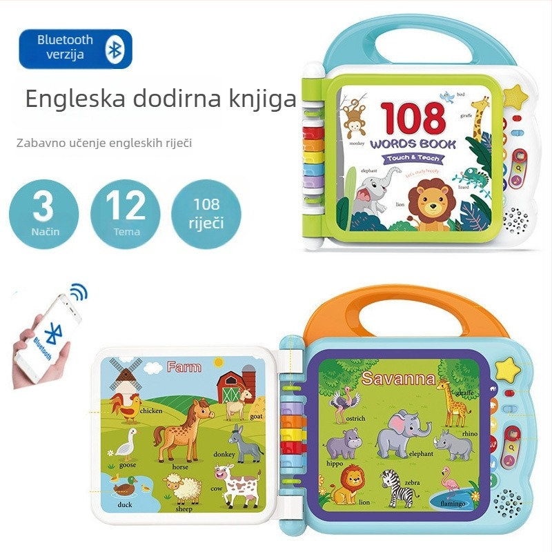 Pero za čitanje točaka – glazba/zvuk, plastika, bez memorije, za djecu 0–3 godine (HS, Plastika, Bez memorije, 0–3 godine, Kutija u boji)