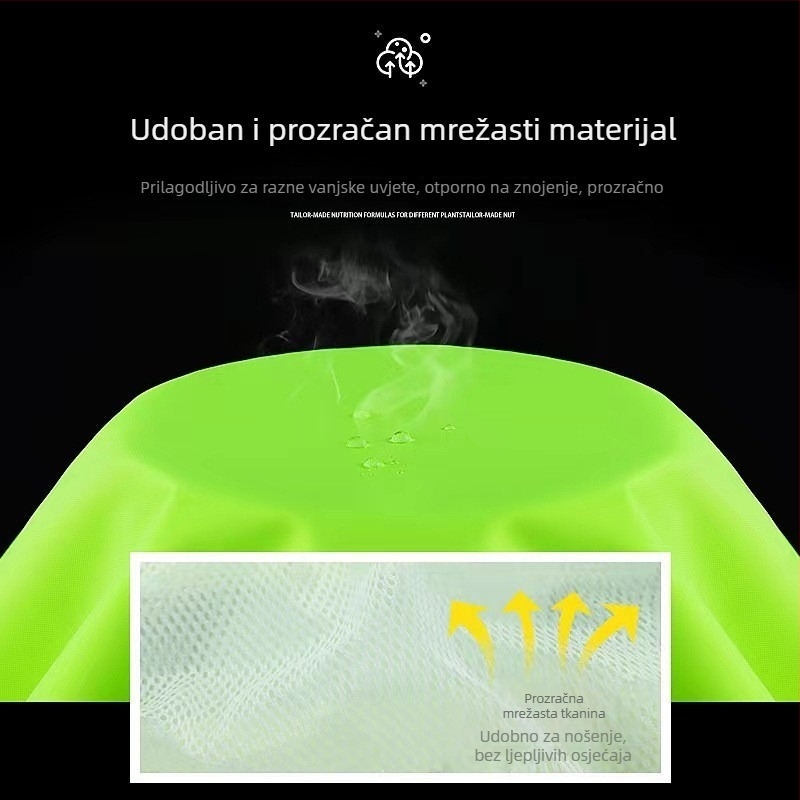 Reflektirajući dijeljeni kišni kaput i hlače za odrasle, Oxford tkanina, PVC vodootporni sloj, za 1 osobu