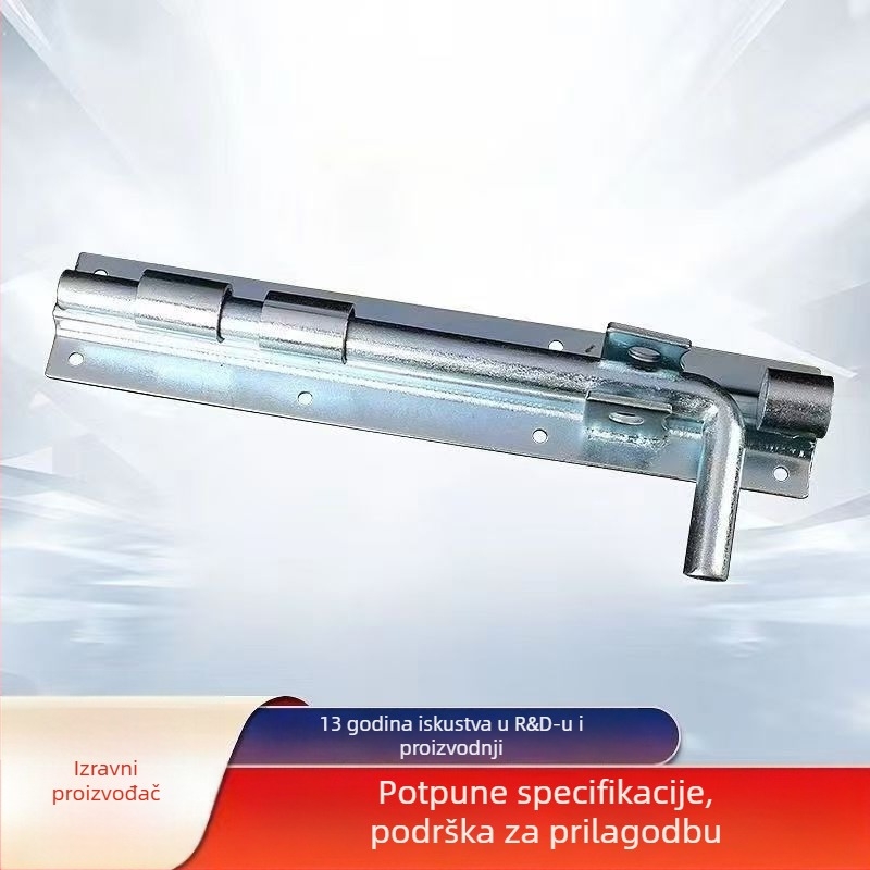 Vratni čep - cinkova legura, elektroforetski završni premaz, teški rad, industrijska vrata