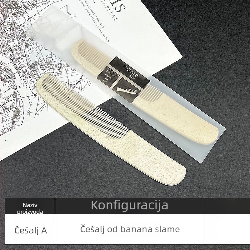 Plastični češalj za kovrčavu kosu, model 85112, nije uvezen