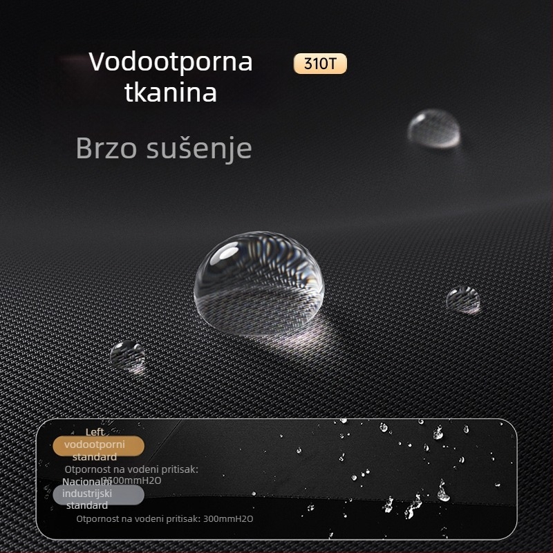 Automatski kišobran od karbonskih vlakana, ultra lagan, duga drška, otporan na vjetar, poliesterski pokrov