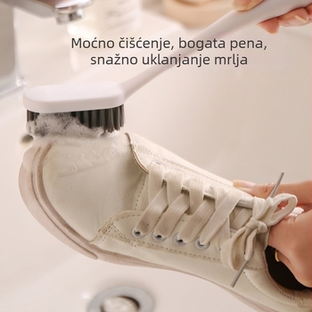 Četka za cipele s plastičnim vlaknima za njegu i dezinficiranje, moderan minimalistički stil