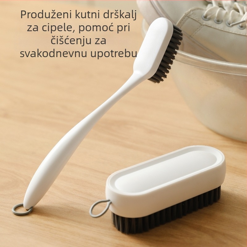 Četka za cipele s plastičnim vlaknima za njegu i dezinficiranje, moderan minimalistički stil