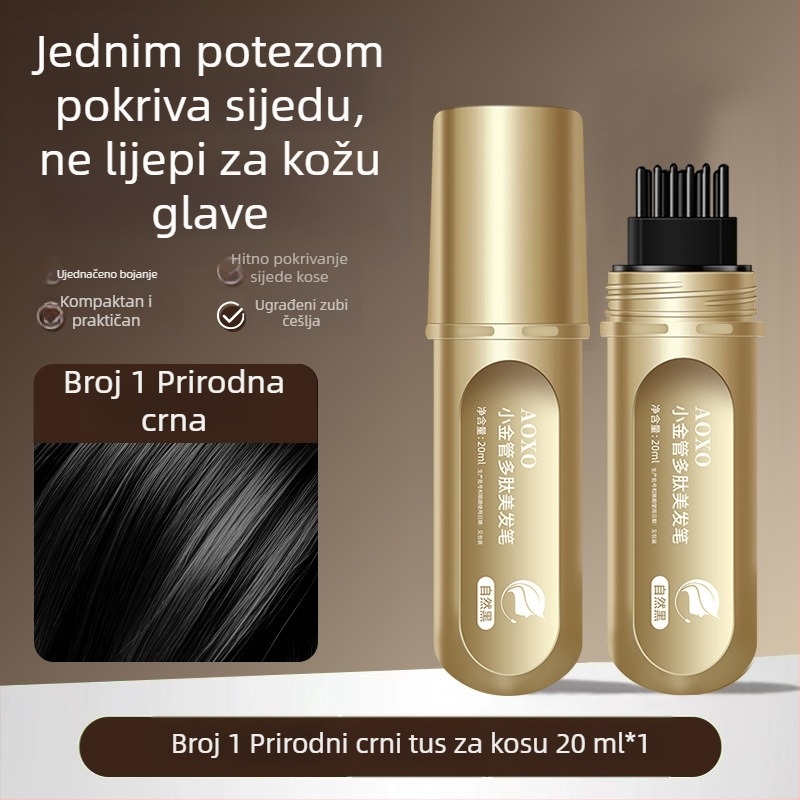 Frizerski češalj s polipeptidnim olovkom, jednokratni plastični alat s ugrađenim zubima, za opću uporabu