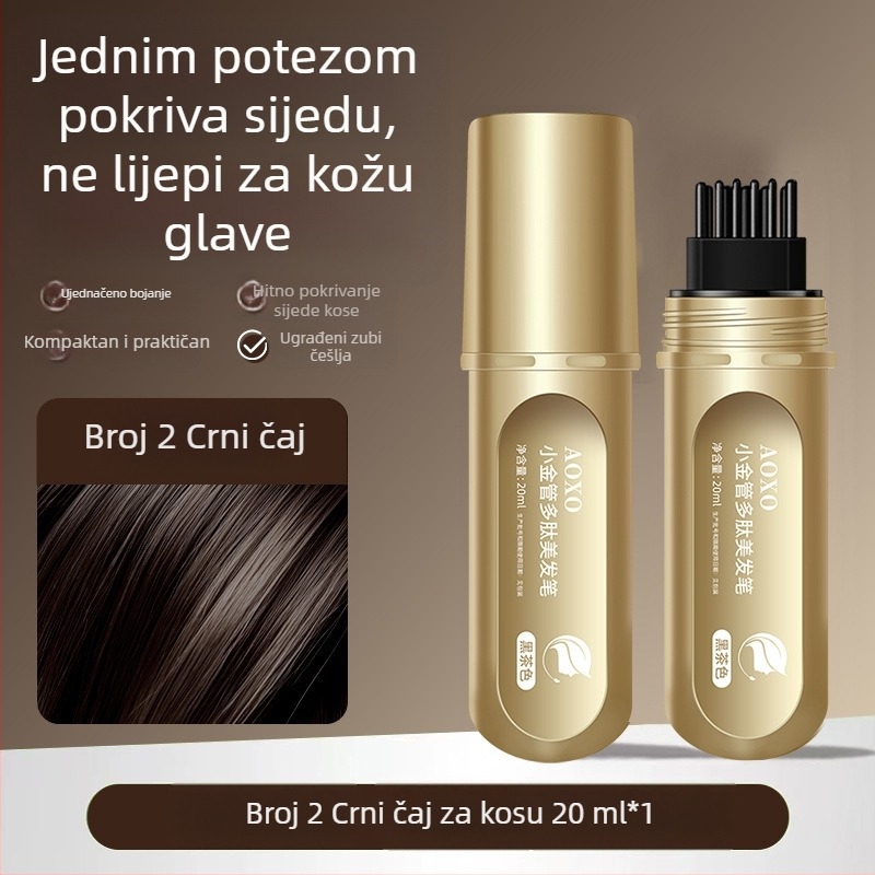 Frizerski češalj s polipeptidnim olovkom, jednokratni plastični alat s ugrađenim zubima, za opću uporabu