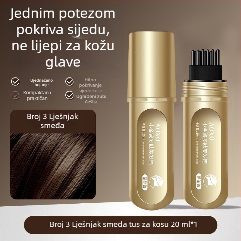 Frizerski češalj s polipeptidnim olovkom, jednokratni plastični alat s ugrađenim zubima, za opću uporabu