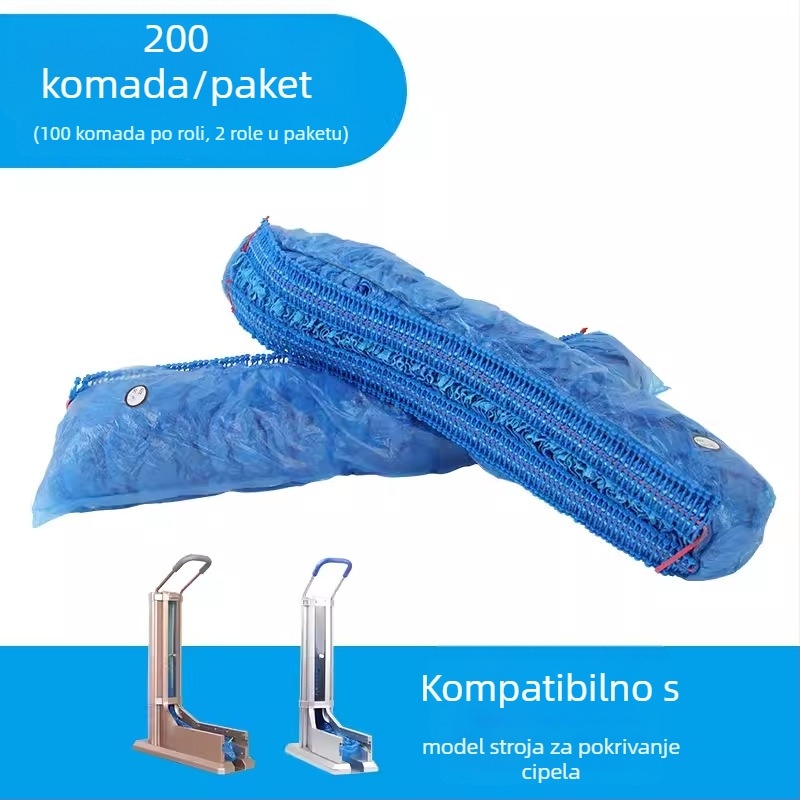 Stroj za PE plastične navlake za cipele, jednokratne, povlačni mehanizam