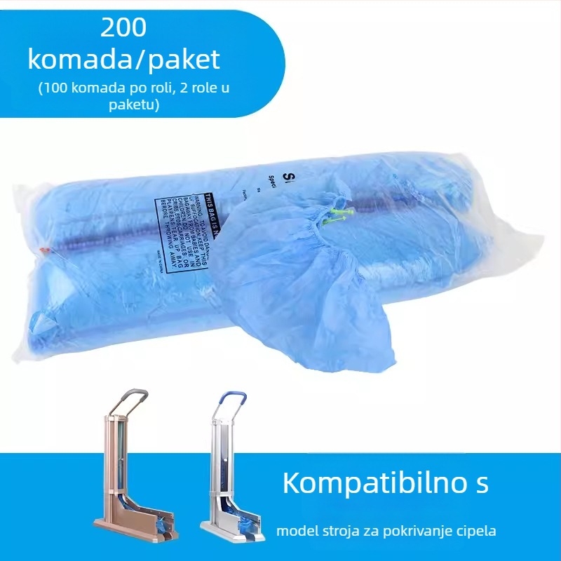 Stroj za PE plastične navlake za cipele, jednokratne, povlačni mehanizam