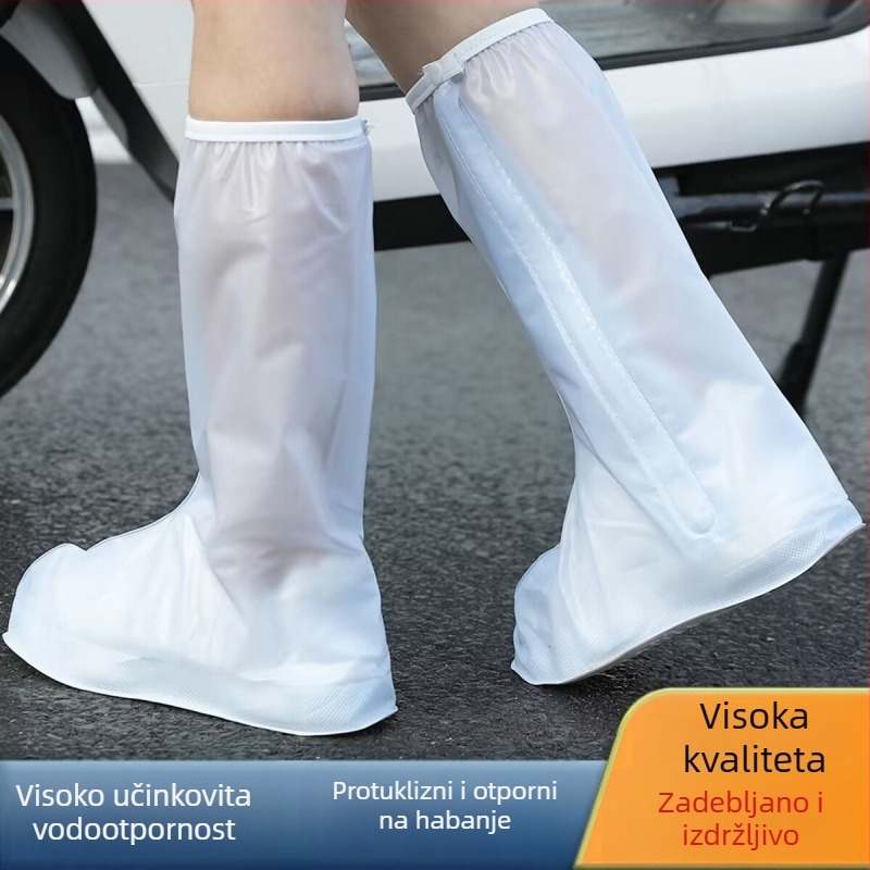 Zaštitne navlake za kišne čizme s visokim krojem, vodootporne, otporne na habanje, protuklizne, PVC