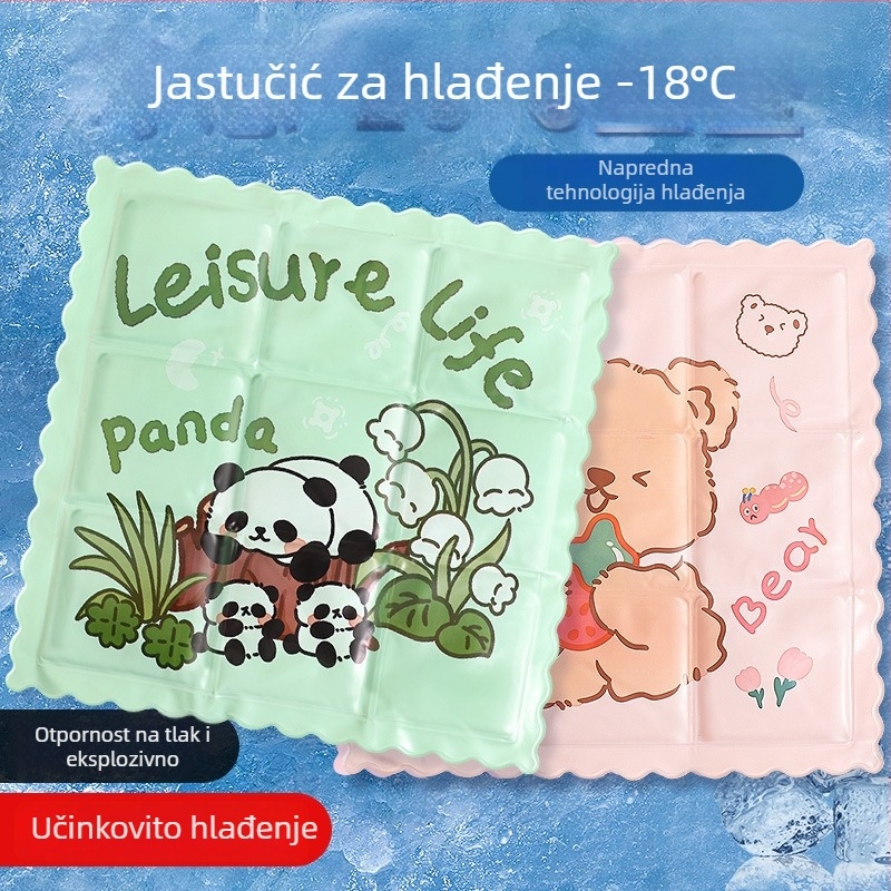 Ice Pad – Uložka za hlađenje u uredu, PVC površina, ekološka punila, 500 g, 50 komada, prevencija topline
