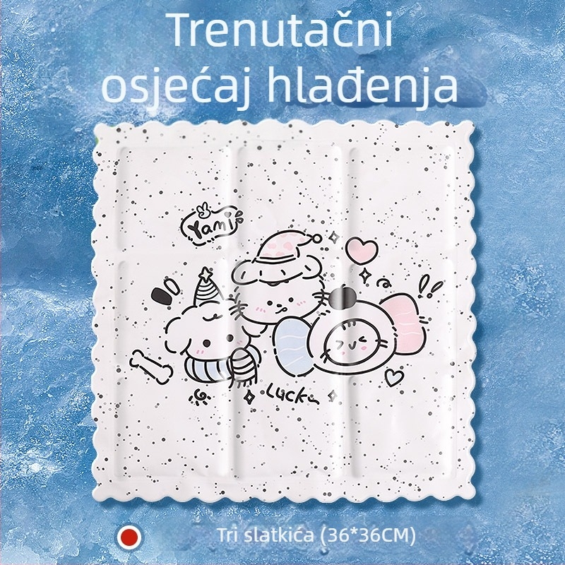 Ice Pad – Uložka za hlađenje u uredu, PVC površina, ekološka punila, 500 g, 50 komada, prevencija topline