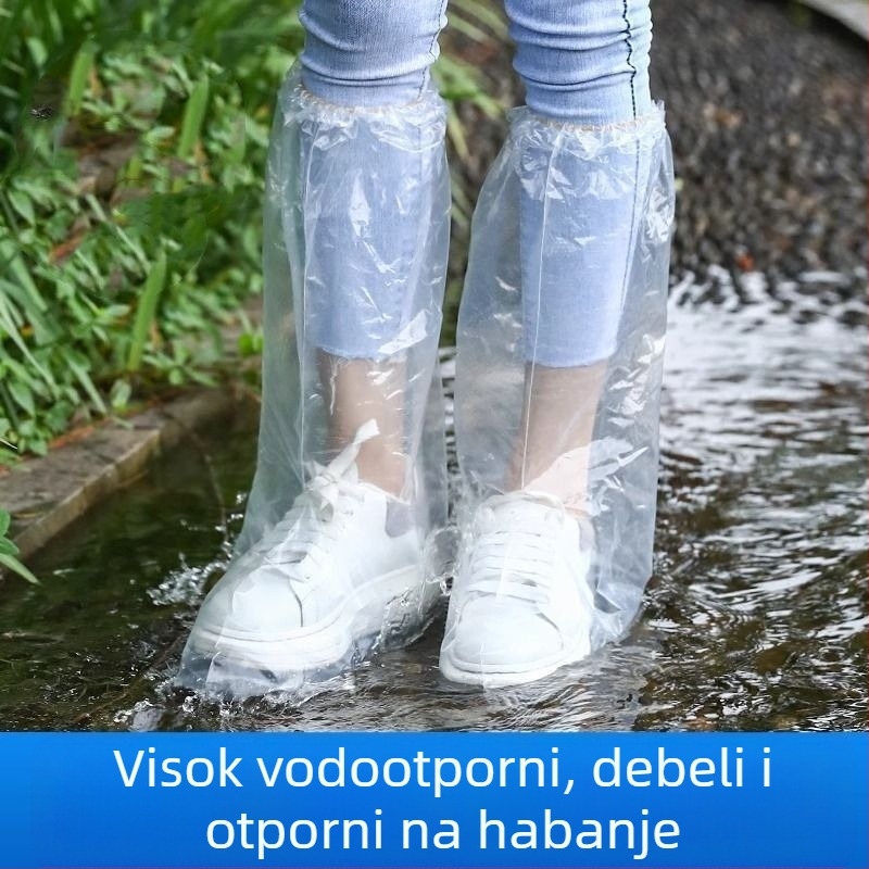 Jednokratne PE zaštitne navlake za cipele, jednostavan stil, bez loga, bez prilagodbe
