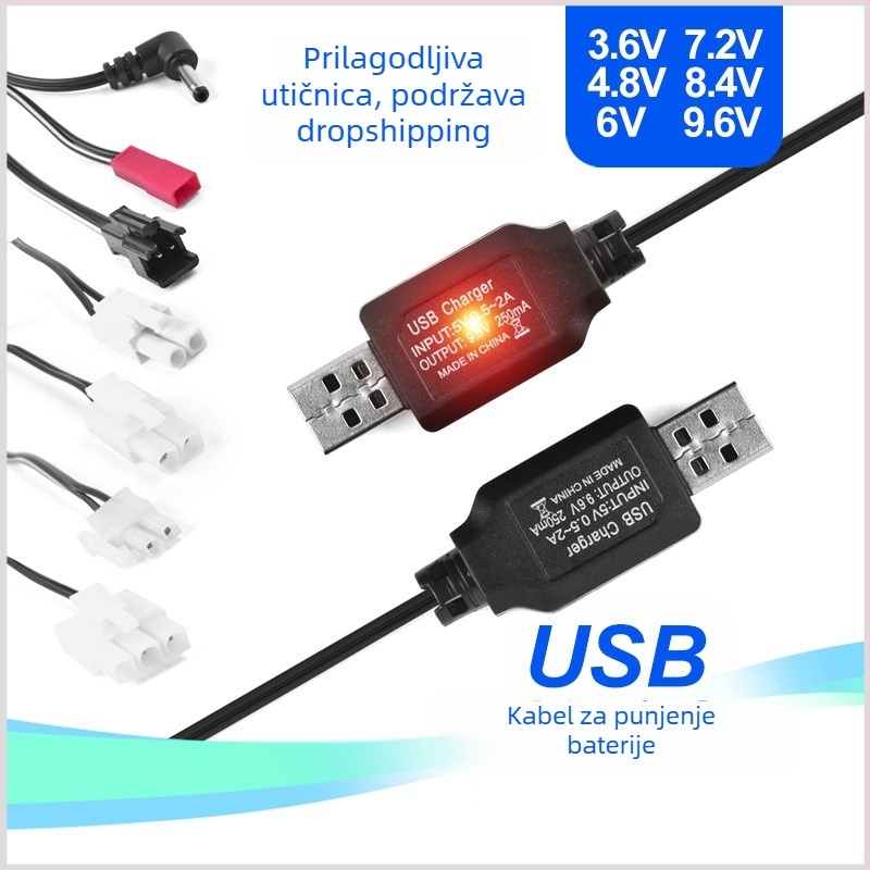 Balansni punjač za litijeve baterije USB 5V 1A ROHS