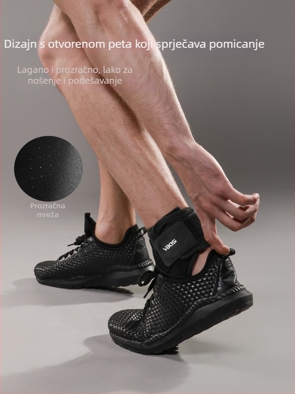 VBOSI gležanj ortoza za sport, prozračni poliester, zaštita gležnja, pogodna za košarku, biciklizam i trčanje