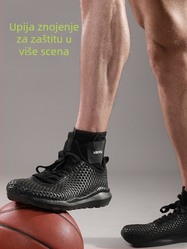 VBOSI gležanj ortoza za sport, prozračni poliester, zaštita gležnja, pogodna za košarku, biciklizam i trčanje