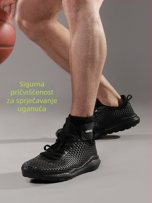 VBOSI gležanj ortoza za sport, prozračni poliester, zaštita gležnja, pogodna za košarku, biciklizam i trčanje