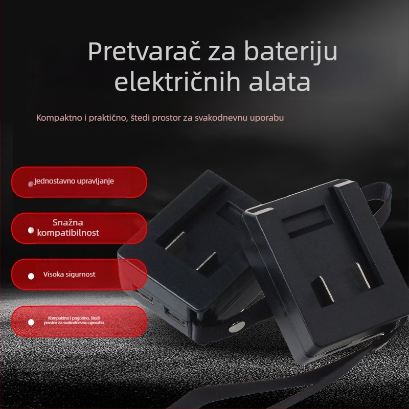 Punjač za polimerne litijeve baterije, ulaz AC 100–240 V, izlaz 5V 2A, CE certifikat