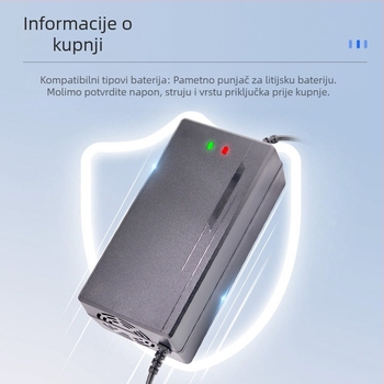 Punjač litijevih baterija za električna vozila, visoke snage, izlaz 60V/72V, 7A/8A/10A, 220V AC, CE certifikat