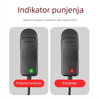 Level punjač za baterije s Type-C priključkom – ulaz 100-240V, izlaz 5V-2.2A brzo punjenje