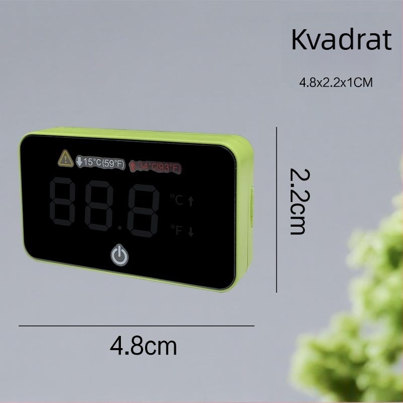 Termometar za akvarij - visoka preciznost, mini digitalni vanjski ljepljivi senzor