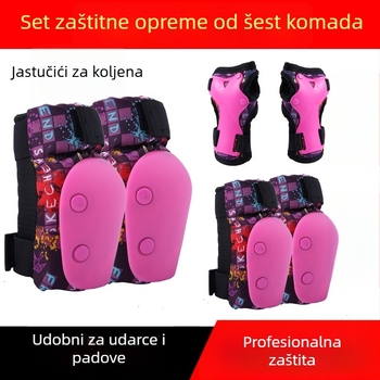 Roselle Dječji set zaštite za rolanje: zaštitni za dlan, lakat i koljeno od pjene