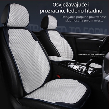 Jastuk za auto sjedalo s ventilacijom, prozračan, sve sezone, perivi, punjenje plin