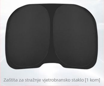 Panel sjenila prozora automobila, poliester, ugrađena montaža, prilagodljiv, za posebne modele automobila