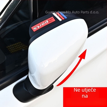 Silikonski kišni štit za stražnji retrovizor automobila, univerzalno, marke Car grid, porijeklo Guangzhou, stil modifikacije