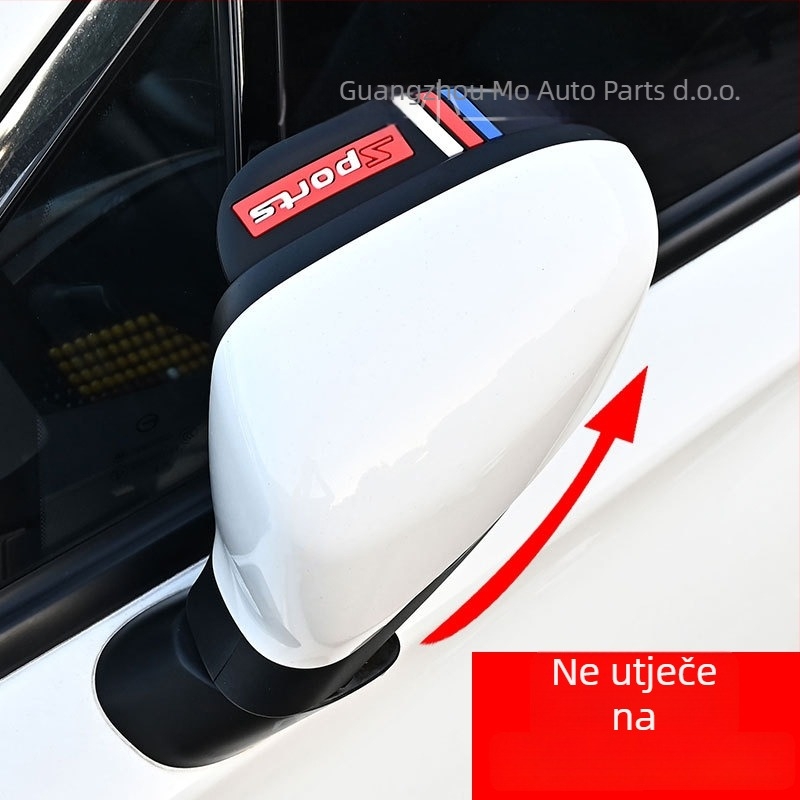 Silikonski kišni štit za stražnji retrovizor automobila, univerzalno, marke Car grid, porijeklo Guangzhou, stil modifikacije