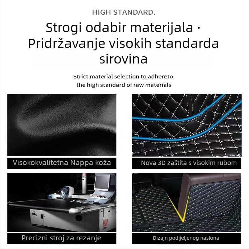 BYD Seal 06EV tepih prtljažnika i stražnjeg pretinca, dodaci za unutrašnjost automobila, otporan na habanje