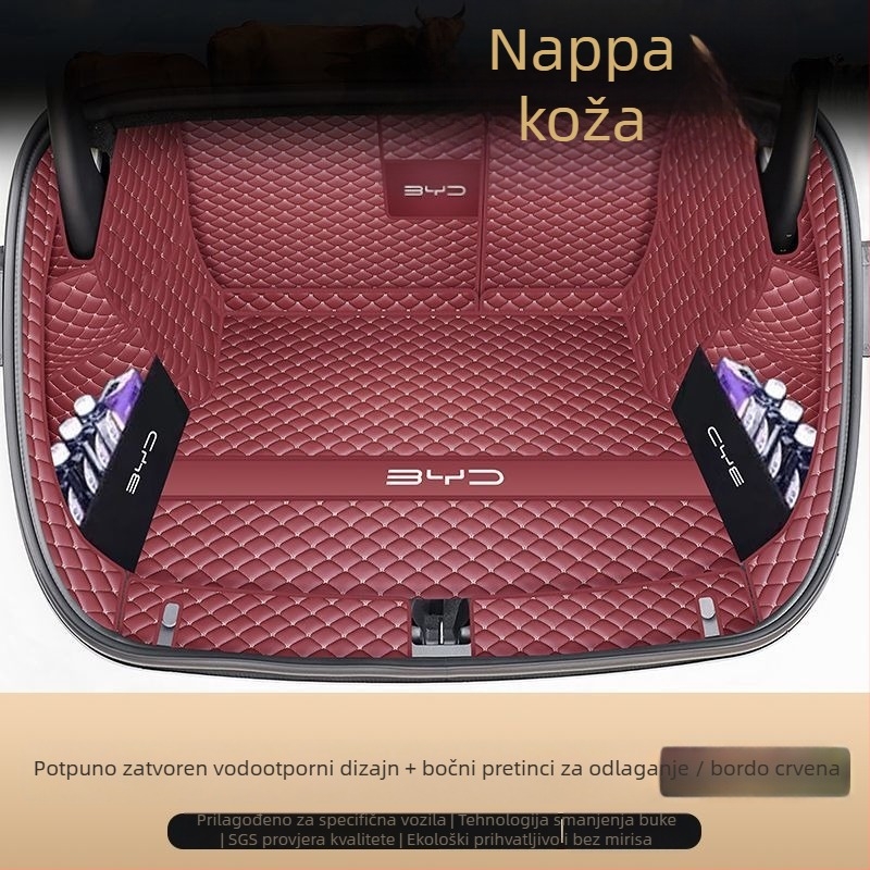 BYD Seal 06EV tepih prtljažnika i stražnjeg pretinca, dodaci za unutrašnjost automobila, otporan na habanje