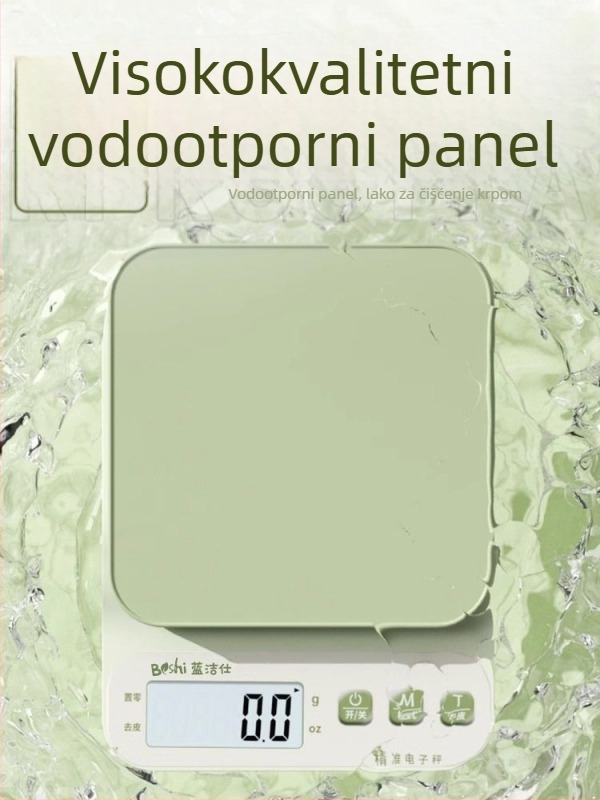 Kuhinjska vaga, elektronička vaga za grame, visoka preciznost, USB napajanje, za kuhanje i pečenje kod kuće