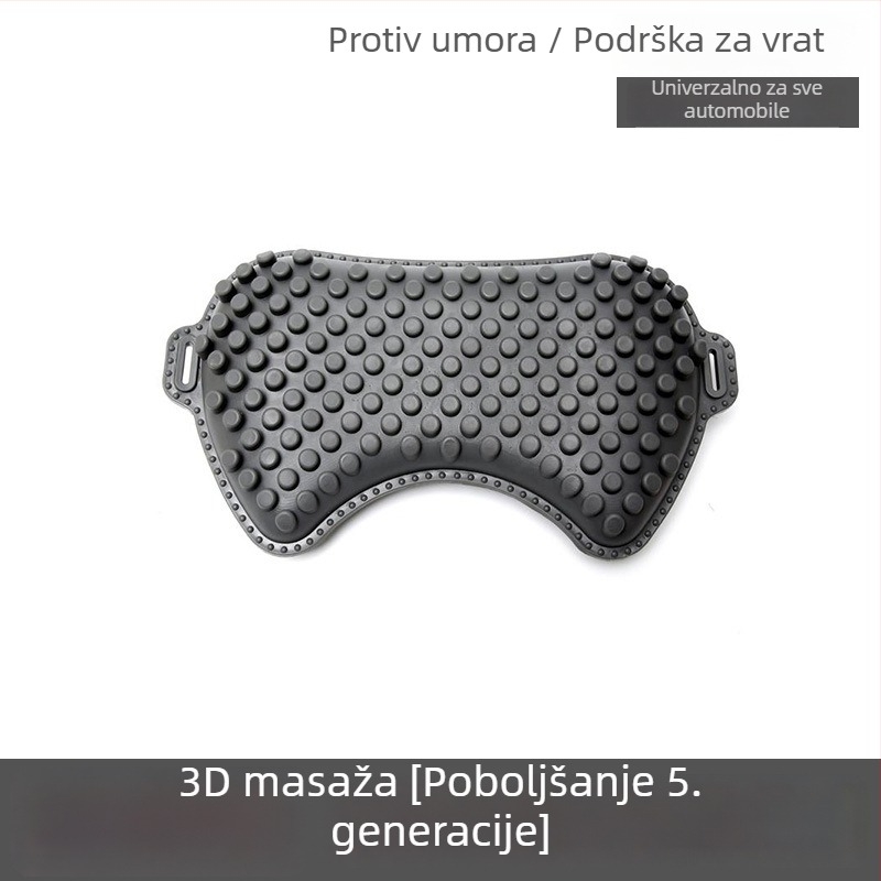 New Wynn silikonska podloga za automobil s naslonom, prozračna hlađena površina, masaža i ventilacija; punilo: silikon; površina: silikon; sve sezone