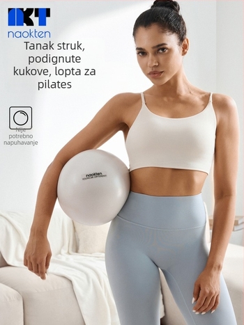 Pilates lopta, joga lopta, sportsko‑fitness lopta za odrasle, trening mišića zdjelice, postpartum joga lopta za žene